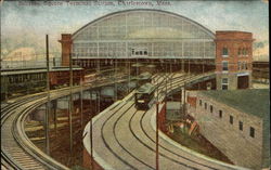 Sullivan Square Terminal Station Charlestown, MA Postcard Postcard