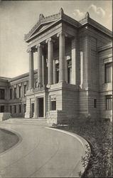 Museum of Fine Arts - Main Entrance Postcard