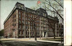 Franklin Square House - Hotel for Young Women Postcard