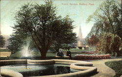 Public Gardens Postcard
