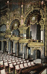 Interior Majestic Theater Boston, MA Postcard Postcard