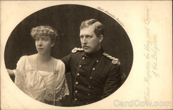 Their Majesties the King and Queen of the Belgians