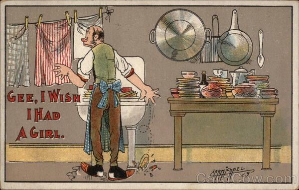 Gee, I Wish I Had a Girl Comic, Funny