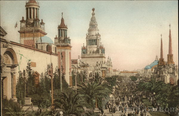 Palm Avenue 1915 Panama-Pacific Exposition