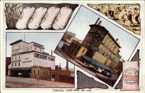 Crescent Flour Advertising