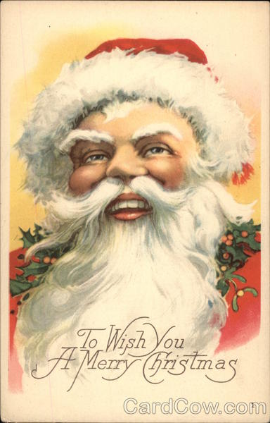 To Wish You A Merry Christmas Santa Claus