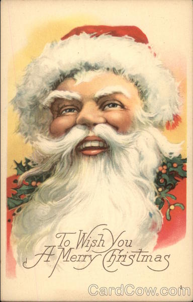 To Wish You A Merry Christmas Santa Claus