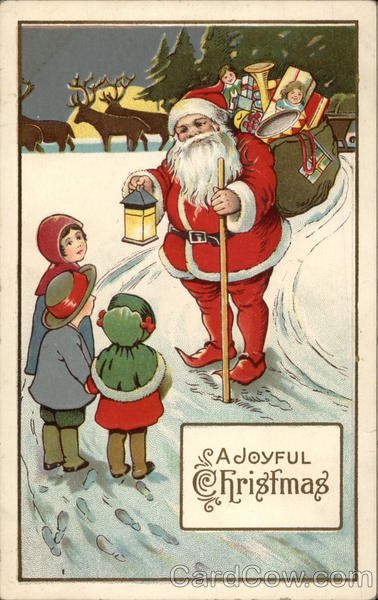 A Joyful Christmas with Santa & Children