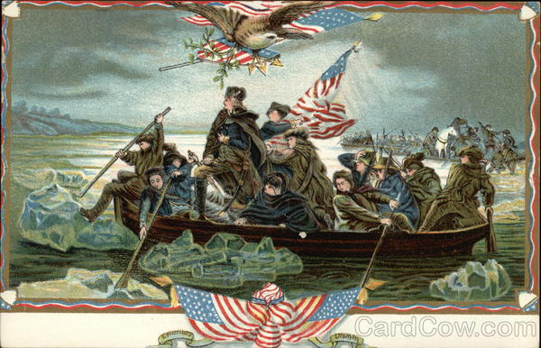 Washington Crossing the Delaware Patriotic
