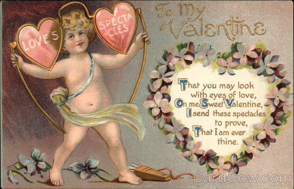 To My Valentine with Cupid