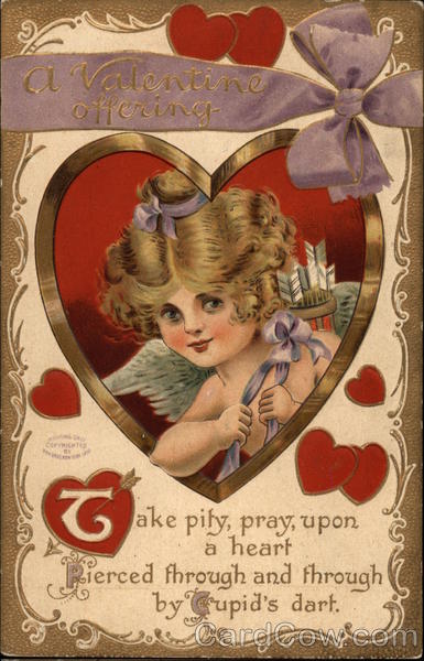 A Valentine Offering with Cupid