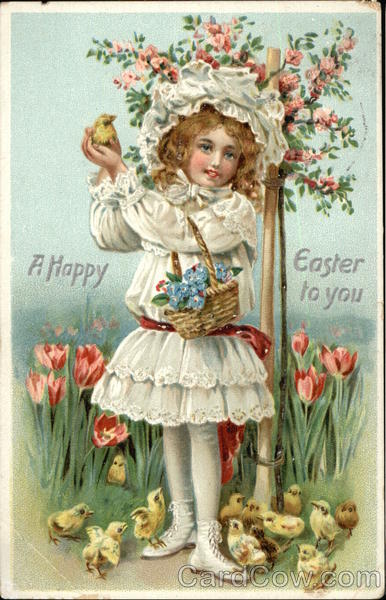 A Happy Easter to You With Chicks