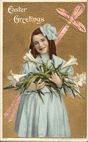 Easter Greetings With Children