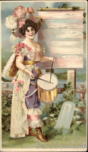Woman Playing Drum Women