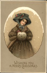 Wishing You a Merry Christmas Postcard