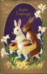 Easter Greetings Postcard