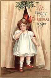 A happy Christmas to you Postcard