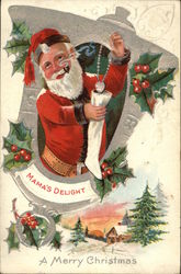 A Merry Christmas - Mama's Delight Postcard