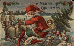 A Merry Christmas Postcard