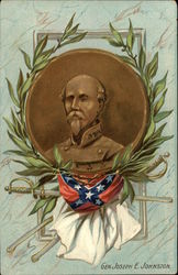 Gen. Joseph E. Johnston Military Postcard Postcard