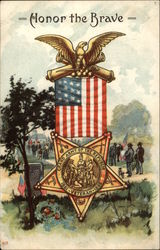 Honor the Brave Postcard