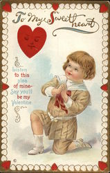 To my Sweetheart Postcard