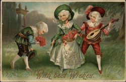 With Best Wishes Postcard