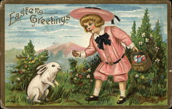 Easter Greetings Postcard