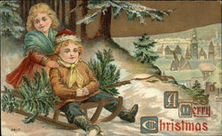 A Merry Christmas Postcard