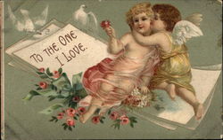 To The One I Love Postcard