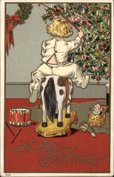A Merry Christmas! Postcard