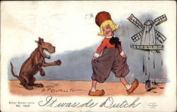 It Was de Dutch Postcard