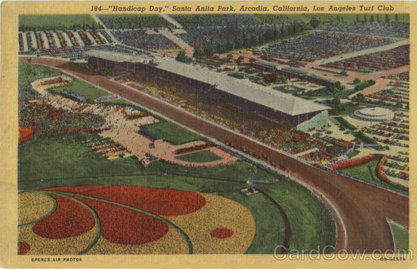 Handicap Day, Santa Anita Park Arcadia California