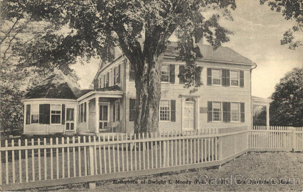 Birthplace Of Dwight L. Moody East Northfield Massachusetts