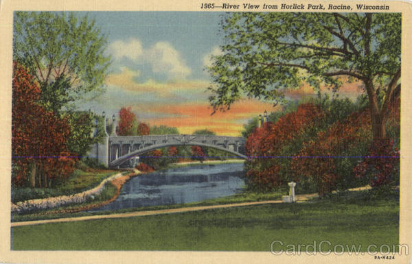 River View From Horlick Park Racine Wisconsin