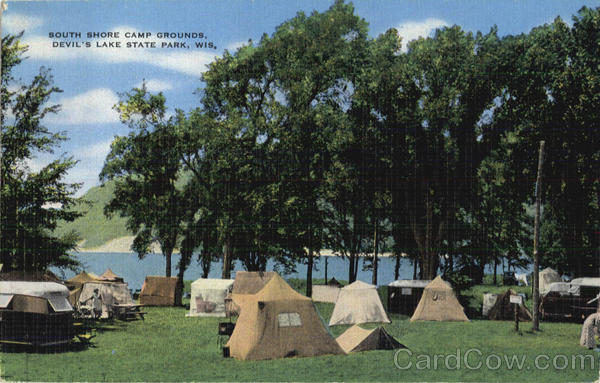 South Shore Camp Grounds Devil's Lake State Park Baraboo Wisconsin