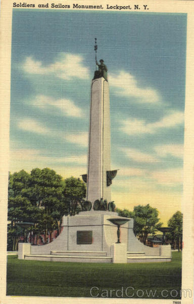 Soldiers And Sailors Monument Lockport New York