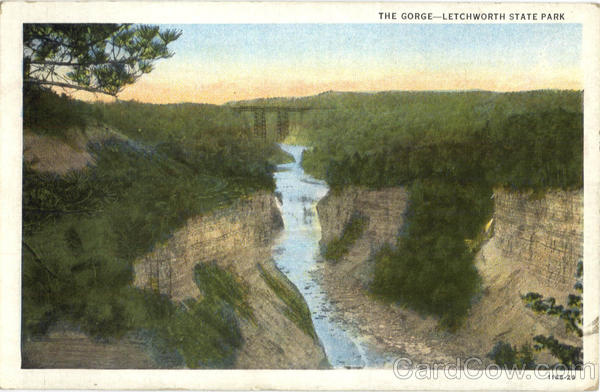 The Gorge, Letchworth State Park Scenic New York