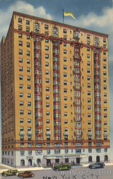 Hotel Woodstock, 127 W. 43rd St New York City