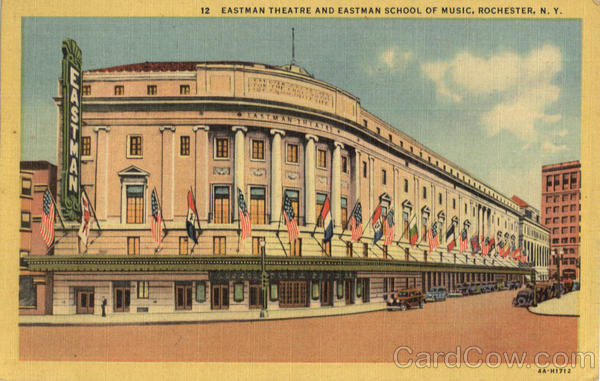 Eastman Theatre And Eastman School Of Music Rochester New York