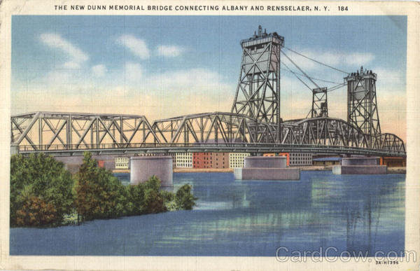 The New Dunn Memorial Bridge Albany New York