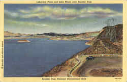 Boulder Dam National Recreational Area Boulder City, NV Postcard Postcard