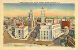 New Federal Court House, Niagara Square Postcard