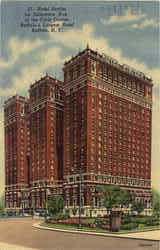 Hotel Statler , Delaware Ave Postcard