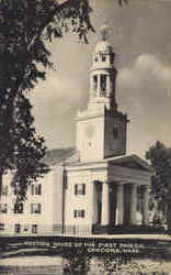 Meeting House Of The First Parish Concord, MA Postcard Postcard