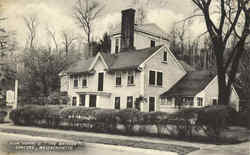 Hawthorne's The Wayside Concord, MA Postcard Postcard