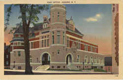 Post Office Auburn, NY Postcard Postcard