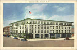 Osborne Hotel Auburn, NY Postcard Postcard
