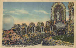 Christ The King Dickeyville, WI Postcard Postcard