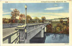 Davenport Street Bridge Postcard